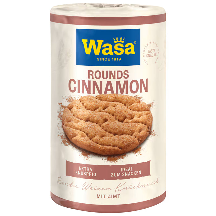 Wasa Tasty Snacks Rounds Cinnamon 267g