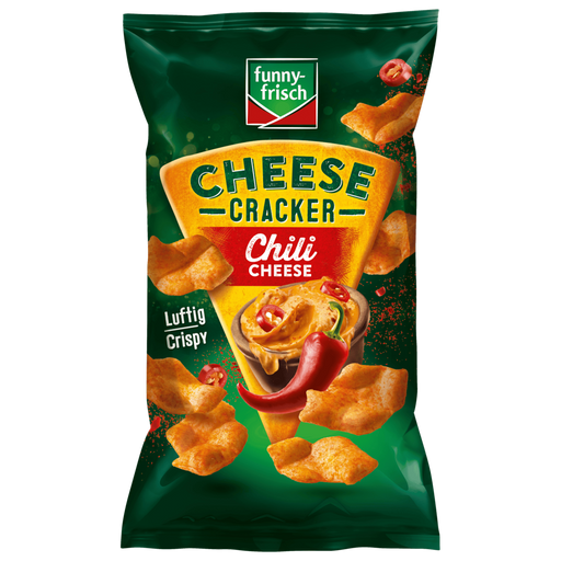 funny-frisch Cheese Crackers Chili Cheese 100g