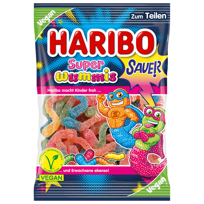 HARIBO Super Wummies Fruit Gummies