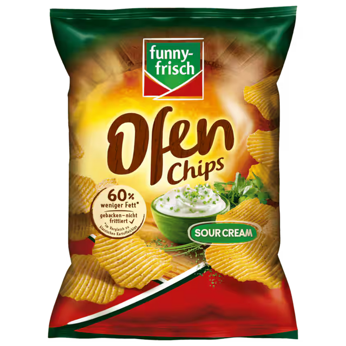 Funny-frisch Oven Chips Sour Cream 115g