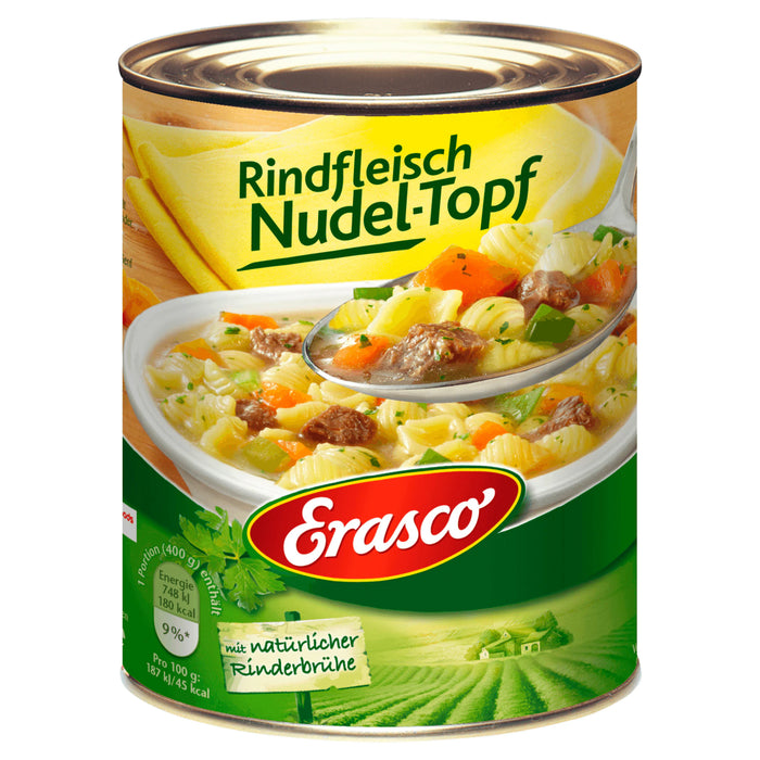 Erasco Beef Noodle Pot 800g