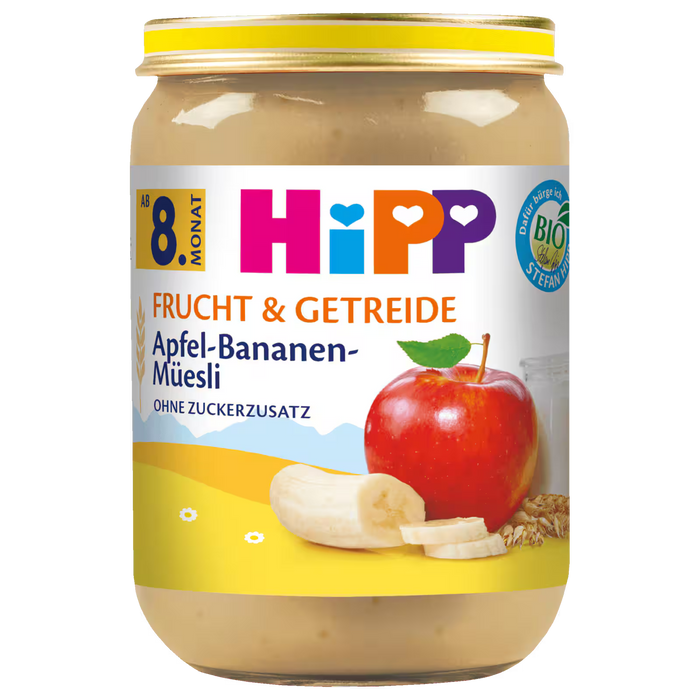 Hipp Fruit & Grain Organic Apple-Banana Muesli 190g
