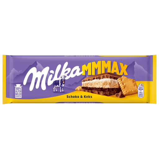 Milka Choco & Biscuit Milk Chocolate 300g