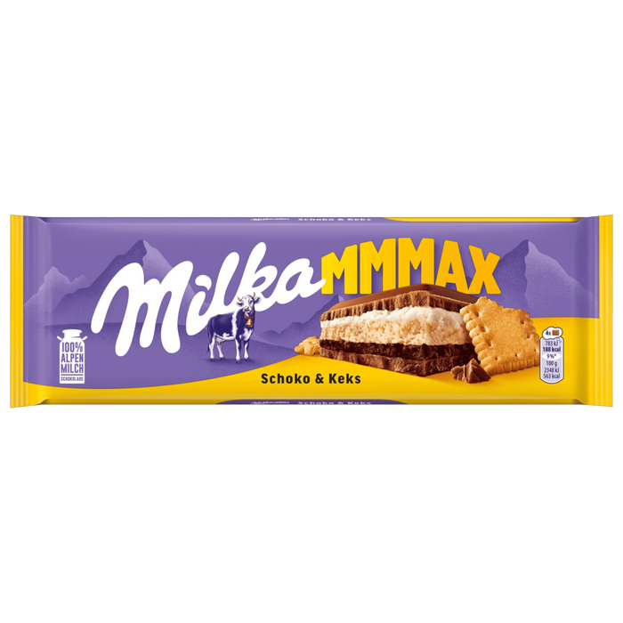 Milka Choco & Biscuit Milk Chocolate 300g