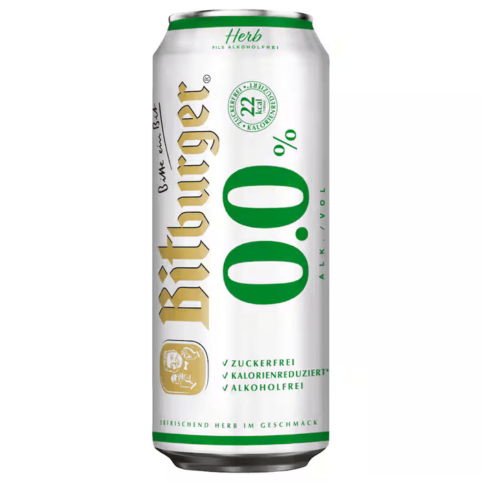 Bitburger Pils Herb 0,0% 500ml