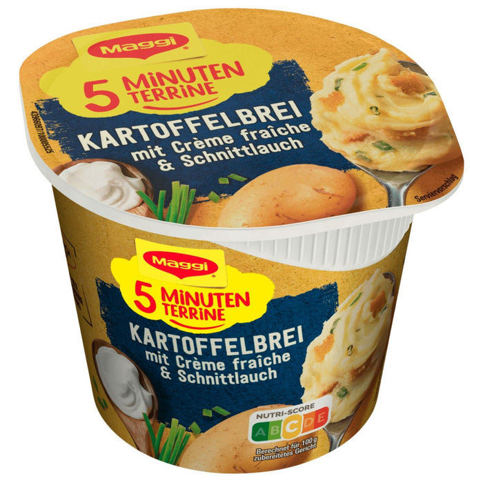 Maggi 5-Minute Terrine Mashed Potatoes with Crème Fraîche 53g