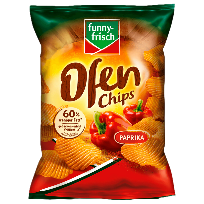 Funny-frisch Oven Chips Paprika – 125g