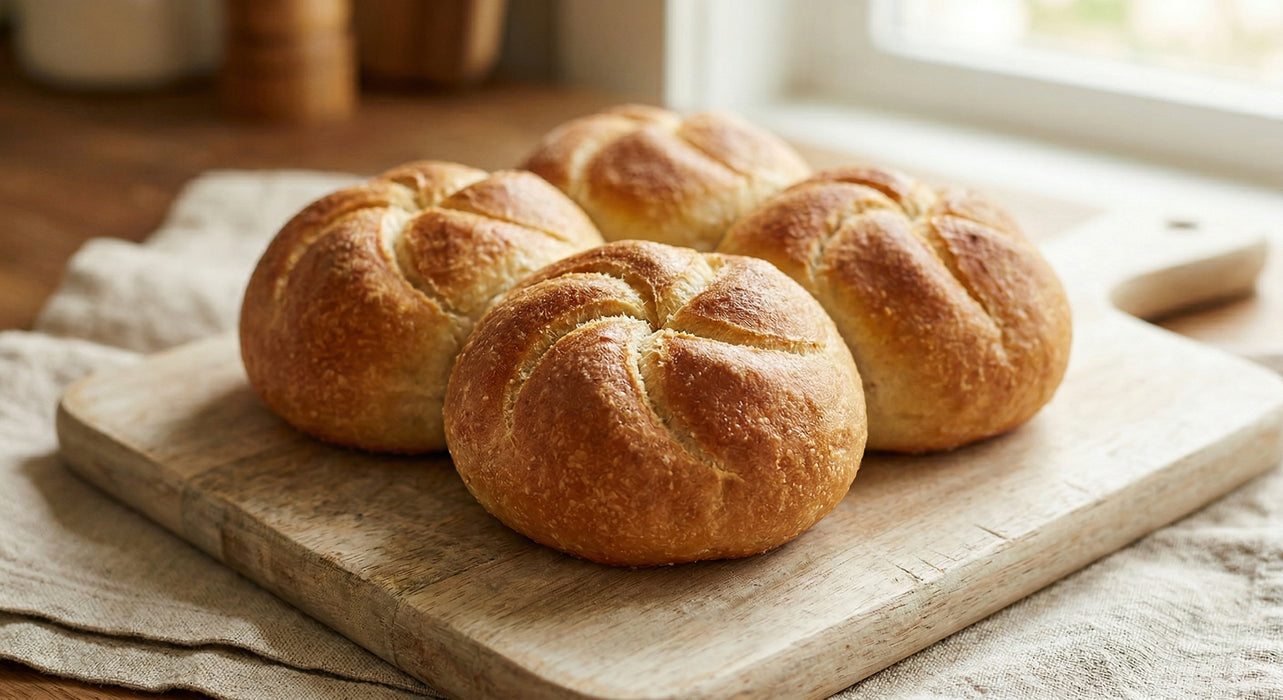Kaiser Rolls 4pcs small - frozen