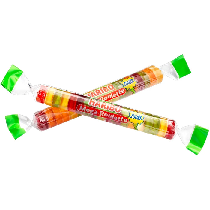 Haribo Mega Roulette Sour Gummies 45g