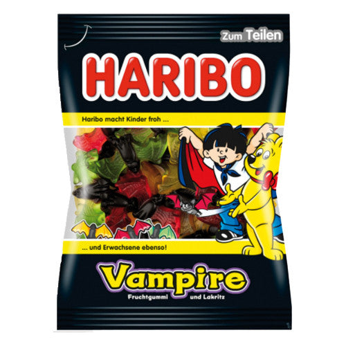 Haribo Colorful Vampire Gummies 175g