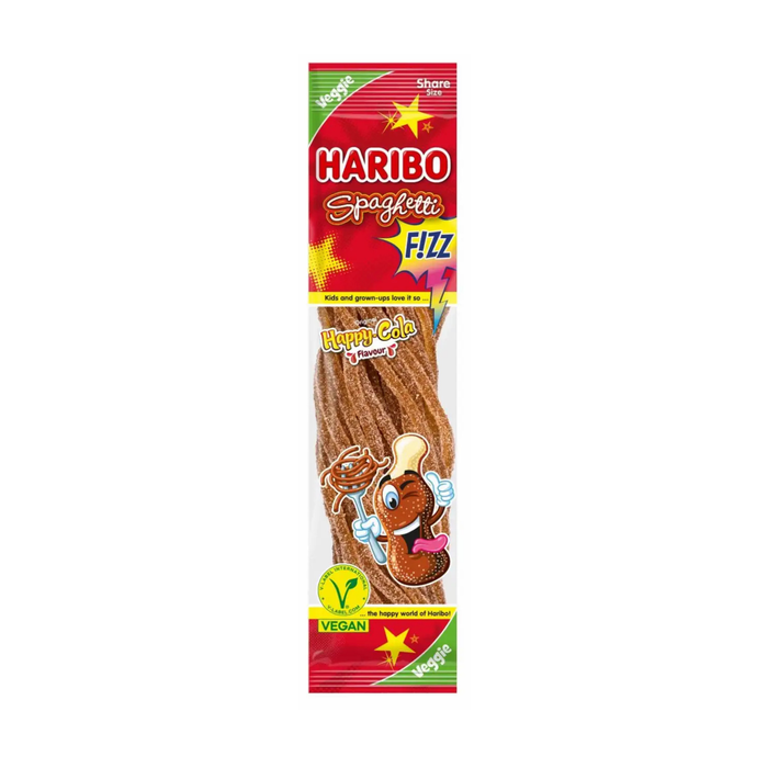 Haribo Spaghetti Fizz Happy Cola Flavour 200g
