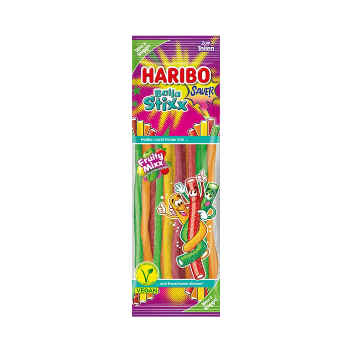 Haribo Balla Stixx Mix Fruits Sour Gummy 175g