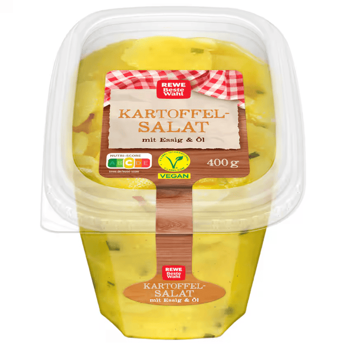 REWE Beste Wahl Kartoffelsalat mit Essig & Öl 400g
