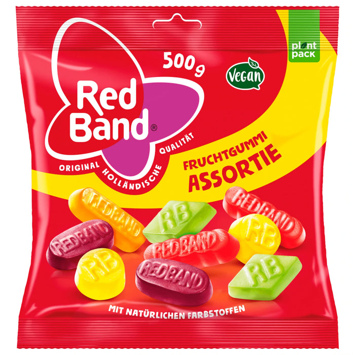 Red Band Fruit Gummies Assorted XL 500g