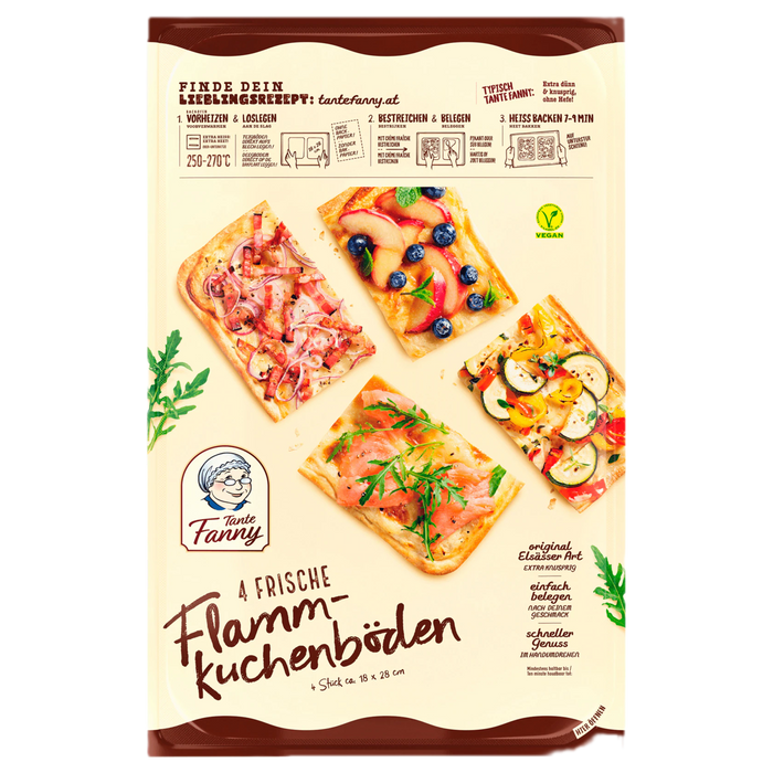 Tante Fanny Frische Flammkuchenböden 340g