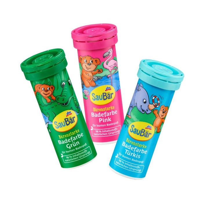 SauBär Bath Water Dye, 10 pieces