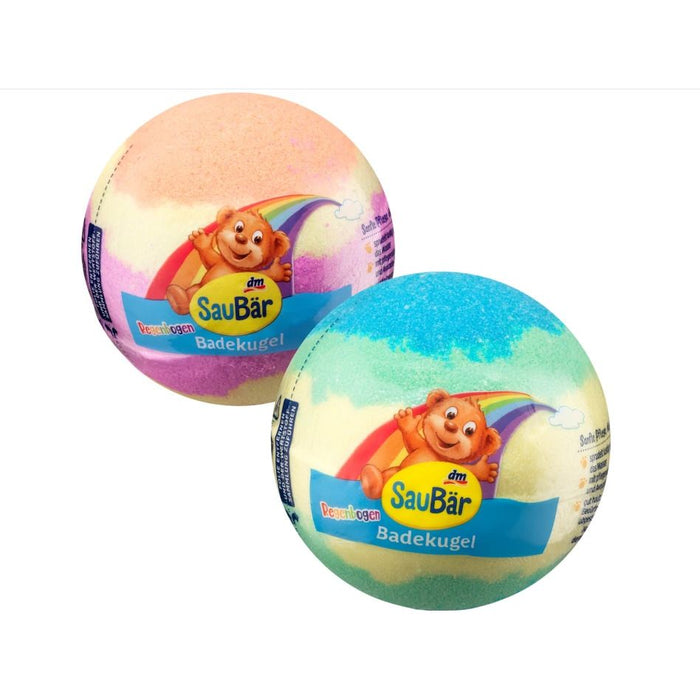 SauBär Children's Bath Bomb Rainbow
