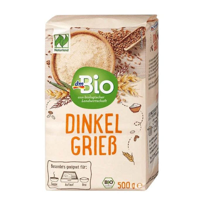 dmBio Spelt Semolina Porridge 500g