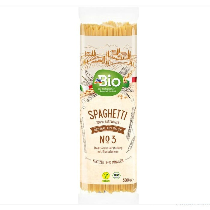 dmBio Durum Wheat Spaghetti No. 3 500g