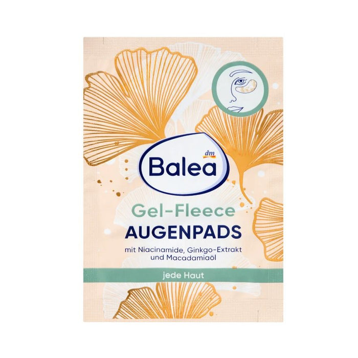 Balea Gel-Fleece Eye Pads (1 pair) 2pcs