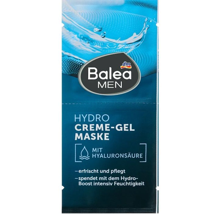Balea MEN Hydro Cream-Gel Face Mask, 16 ml