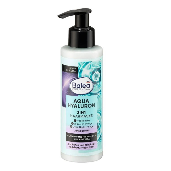 Balea PROFESSIONAL Hair Mask 3in1 Aqua Hyaluron, 150 ml