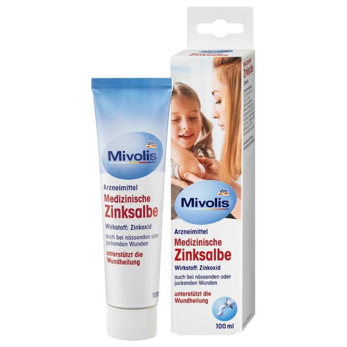 Mivolis Medicated Zinc Ointment, 100 ml