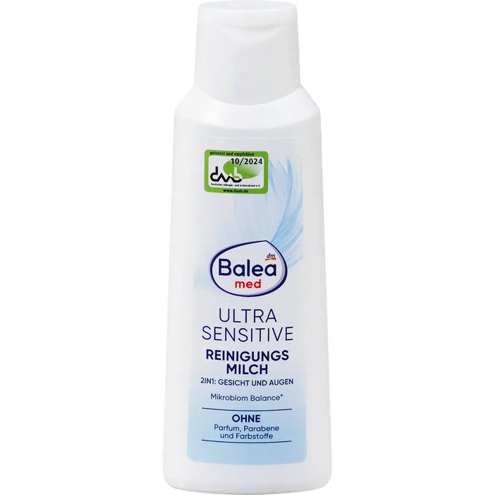 Balea med Ultra Sensitive Cleansing Milk, 200 ml