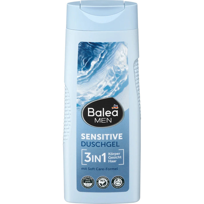 Balea MEN Sensitive 3-in-1 Shower Gel, 300 ml