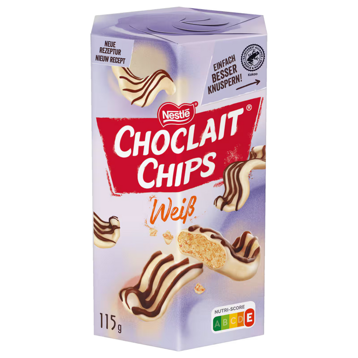 Nestlé Choclait Chips White Chocolate 115g