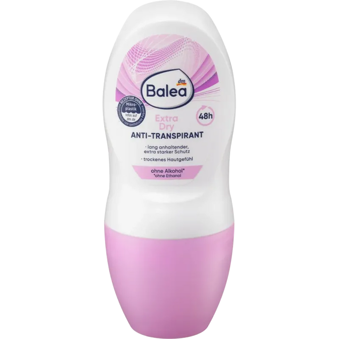 Balea Extra Dry Antiperspirant Deodorant Roll-On 50ml