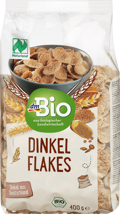 dmBio Spelt Flakes 400g