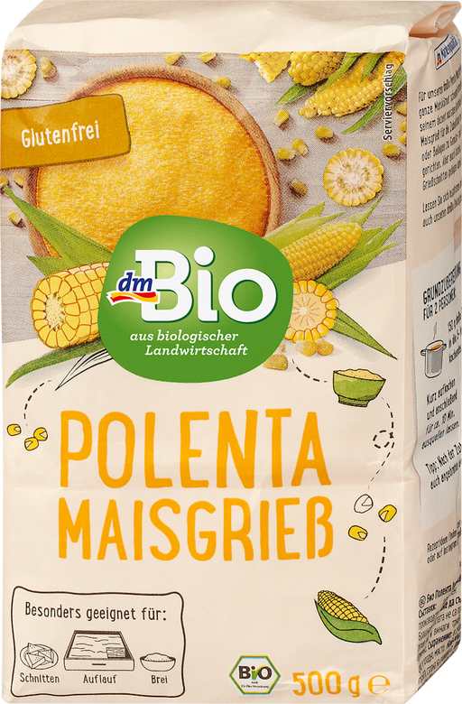 dmBio Polenta Corn Semolina 500g