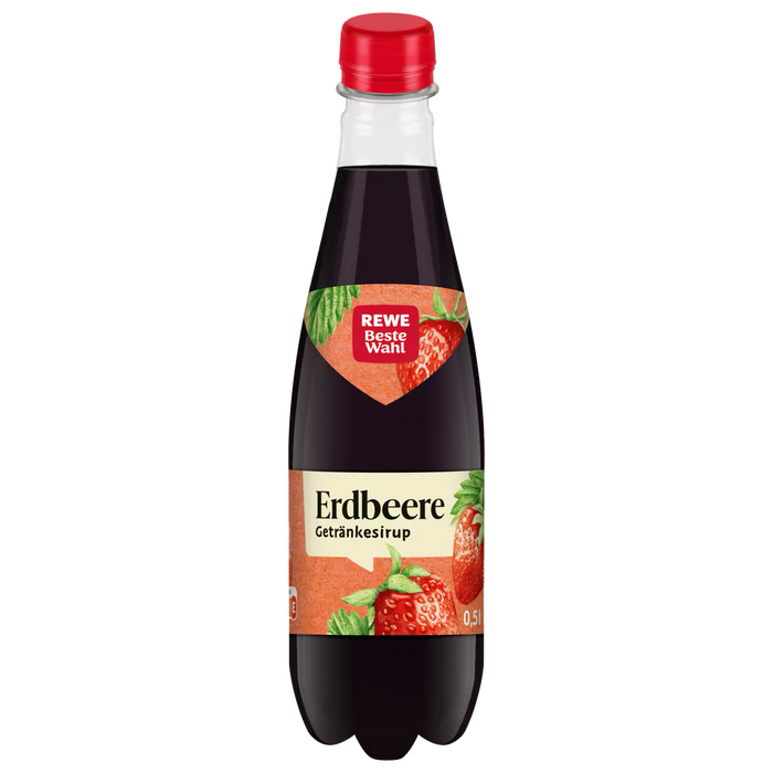 Rewe Strawberry Syrup
