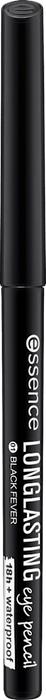 essence Long-Lasting 18h+ Waterproof Eye Pencil 01 Black Fever 0.28g