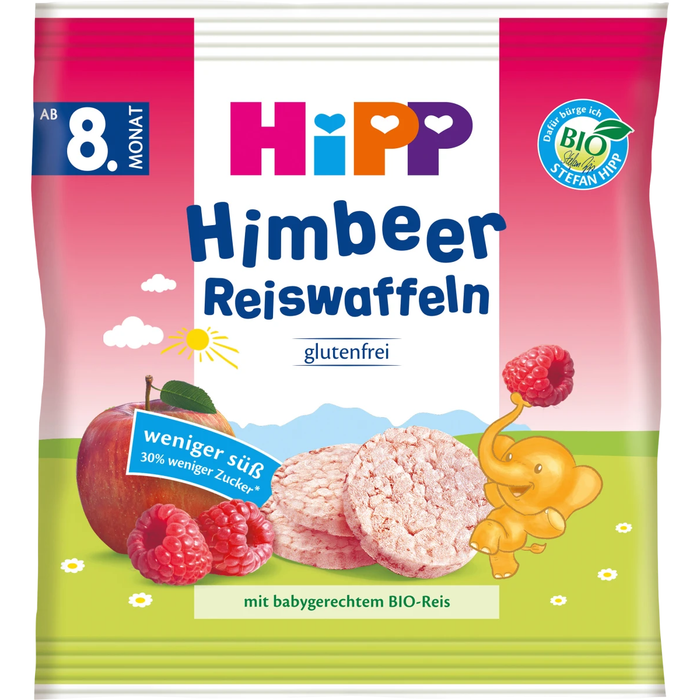 Hipp - Rasberry Rice crackers