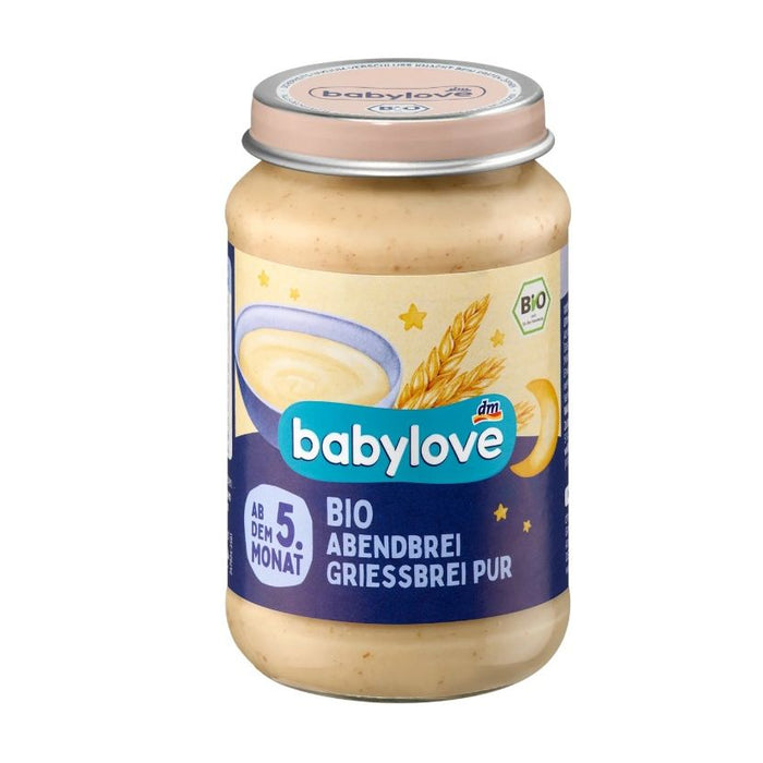 Babylove Evening Porridge with Pure Semoline 190 g