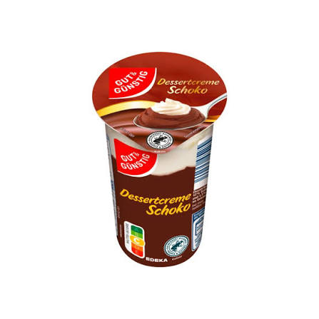Gut & Günstig Chocolate Dessert Cream with Whipped Cream 200g