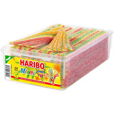 Haribo Miami Sour Vegan Gummies 1125g