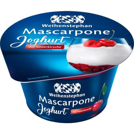 Weihenstephan Yogurt with Mascarpone Cherry 150g