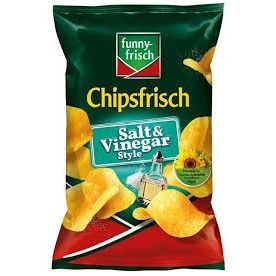 funny-frisch Chipsfrisch Salt & Vinegar Potato Chips 150g