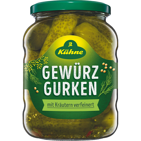 Kuehne - Gewürzgurken 670g