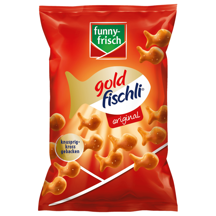 funny-frisch Goldfischli Original Snack Biscuits 100g