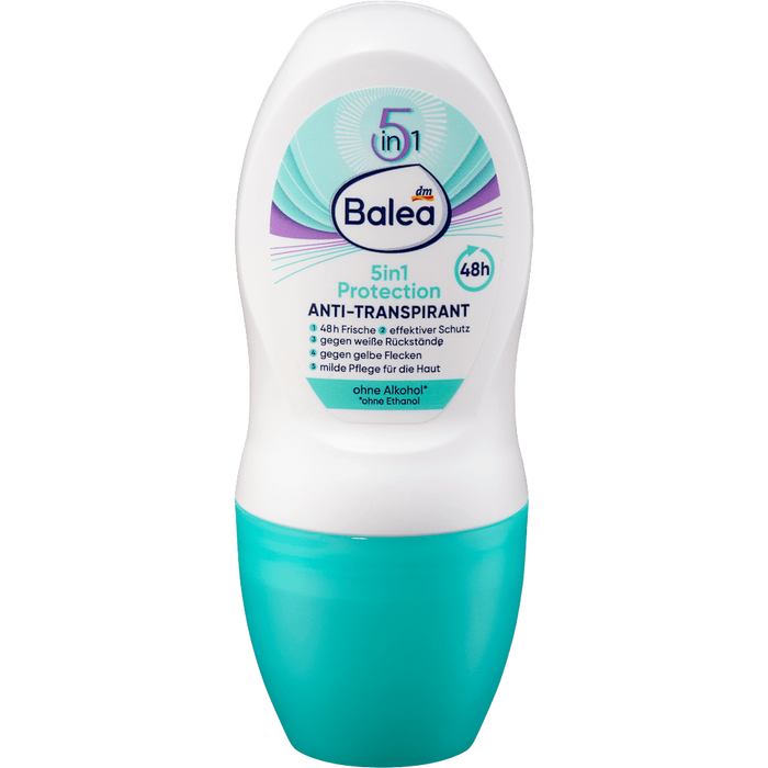 Balea - Antiperspirant Roll-On 5In1 Protection 50ml