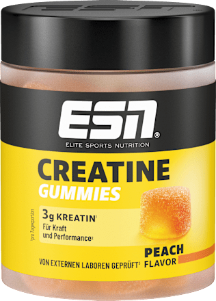ESN Creatine Gummies Peach 140g – 28 Pieces