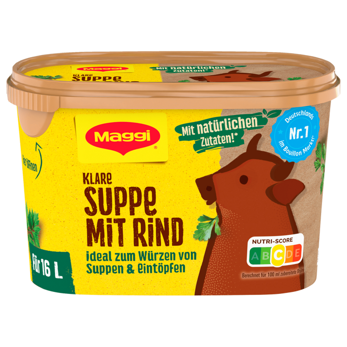 Maggi Clear Beef Soup (makes 16 L)