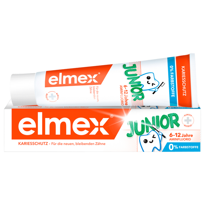 elmex Junior Toothpaste 6–12 Years 75ml