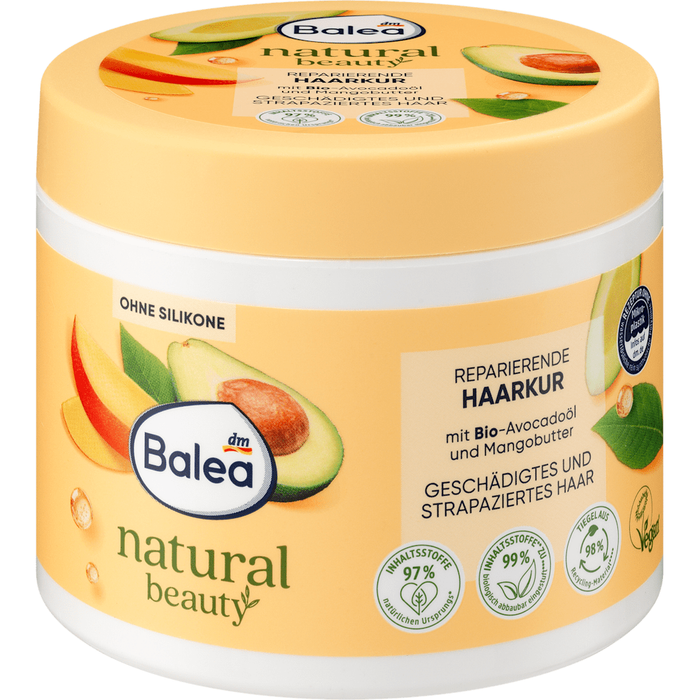 Balea - Hair Mask Natural Beauty Repair 300ml