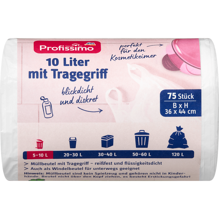 Profissimo - Trash Bags 10L 22g