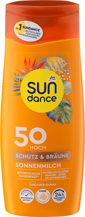 Sundance - Sun Milk Protection & Tan SPF 50 200ml